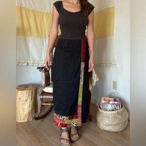 Cute whimsical / whimsigoth maxi skirt